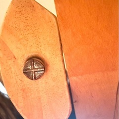 ニトリ木製机の画像