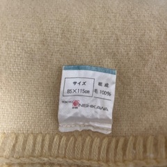 毛布（薄手）の画像