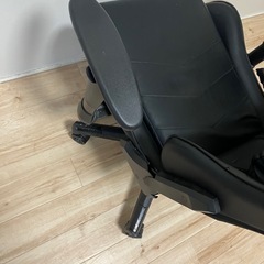 GTRACING ゲーミングチェア 黒（リクライニング可）※3000円の画像