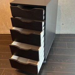 譲ります！IKEA ALEX アレクス 引き出しユニットの画像