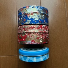 和柄、くまの空き缶　3個の画像