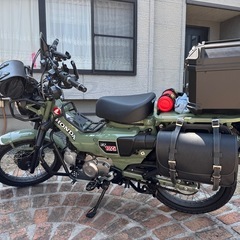 ピカピカ✨バリバリのハンターカブの画像