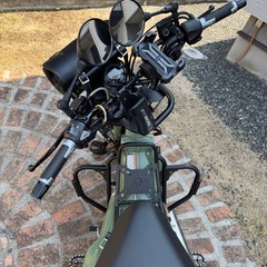 ピカピカ✨バリバリのハンターカブの画像