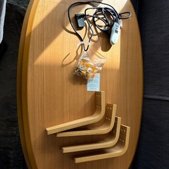 無印良品　楕円形こたつの画像