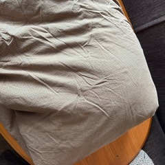 無印良品　楕円形こたつの画像