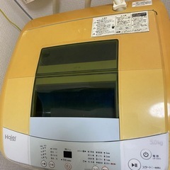 HAIER 洗濯機　容量:5.0kgの画像