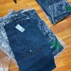 新品11本ワークマンカーゴパンツ•作業ズボンの画像