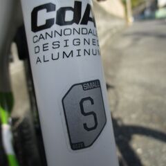 cannondale quick　キャノンデール　クイック　クロスバイク　サイズＳ　アルミフレーム　軽量　走行少ない　屋内保管品　白色の画像