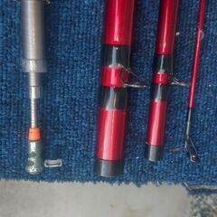 釣具釣竿リール　竿リールセットの画像