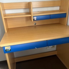 学習机 青 の画像