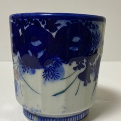 古伊万里　染付菊尾花文向付　古器を楽しむ　江戸中期の画像