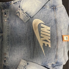 LEVI'S x Nike DenimTruckerJacket RタブMサイズの画像