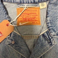 LEVI'S x Nike DenimTruckerJacket RタブMサイズの画像