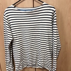 まとめ買いの方無料　ボーダー　長袖　　Mサイズ の画像