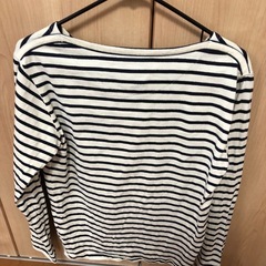 まとめ買いの方無料　ボーダー　長袖　　Mサイズ の画像