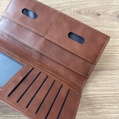 長財布 新品未使用 ブラウンの画像