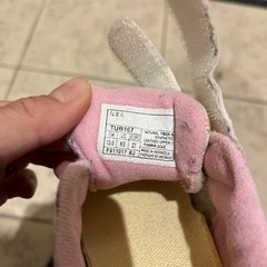 女の子　スニーカー　シューズ　13cmの画像