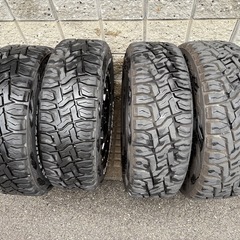 ホイールタイヤ 4本 215/65R16 2022年製 MLJ エクストリームJ XJ04 ラジアル タイヤ TOYO オープンカントリー RTの画像
