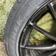 タイヤホイールセット ウェッズ 18インチの画像