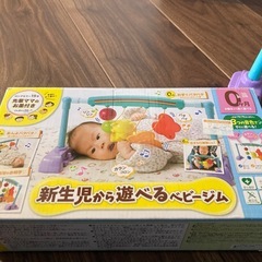 新生児から遊べるベビージムの画像