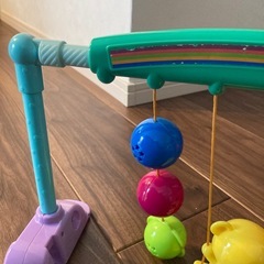 新生児から遊べるベビージムの画像