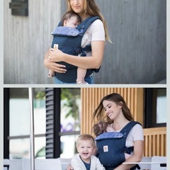 エルゴベビー　抱っこ紐　おんぶ紐　 ブルーバンダナ
の画像