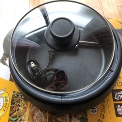 電気　グリル鍋の画像