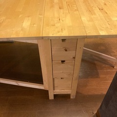 イケア　テーブル　ノールデン　の画像