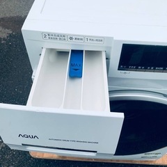 ♦AQUA ドラム式洗濯機【2018年製】AQW-FV800Eの画像