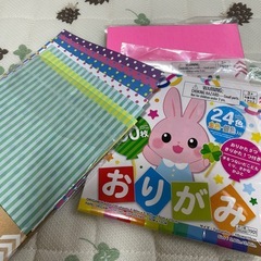 【決まりました】色鉛筆　クレヨン　おりがみの画像
