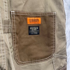 universal overall double name カーゴパンツの画像