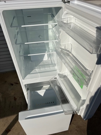 2024年製2ドア冷蔵庫 ヤマダ電機 YRZ-F15LW