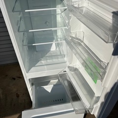 2024年製2ドア冷蔵庫 ヤマダ電機 YRZ-F15LWの画像