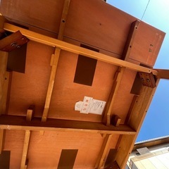 木製 幅(800〜1200)伸縮可能 ダイニングテーブルの画像