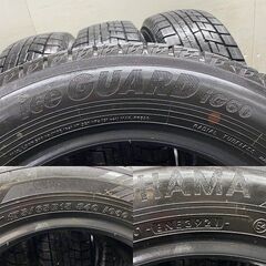 YOKOHAMA ice GUARD iG60 175/65R15 15インチ スタッドレス 4本 21年製 バリ溝 アクア スペイド ヴィッツ フィット キューブ等　(STK070)の画像