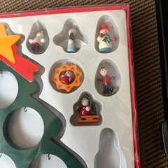 置物　飾り インテリア 木製クリスマスツリー　2点の画像