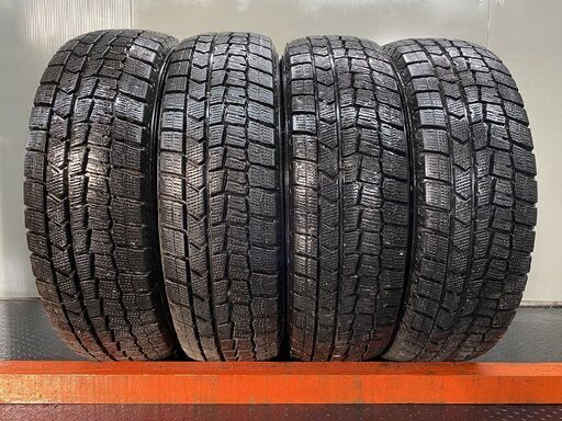 DUNLOP WINTER MAXX WM02 175/65R15 15インチ スタッドレス 4本 21年製 バリ溝 アクア スペイド ポルテ ヴィッツ キューブ等　(STI087)