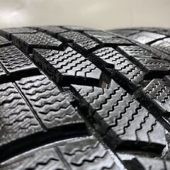 DUNLOP WINTER MAXX WM02 175/65R15 15インチ スタッドレス 4本 21年製 バリ溝 アクア スペイド ポルテ ヴィッツ キューブ等　(STI087)の画像