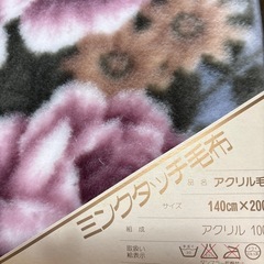 ミンクタッチ毛布の画像