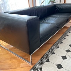 Cassina カッシーナ  3人掛けソファ 総本革 の画像