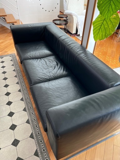Cassina カッシーナ  3人掛けソファ 総本革 