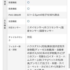 ダイキン　空気清浄機　加湿器　　の画像