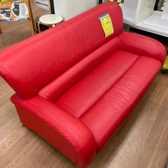 ☆ドリーム荒牧店☆ジモティー割引有☆【クリーニング済】2Pソファ...