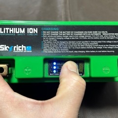 【価格交渉アリ】　バイク用　リチウムイオンバッテリーの画像