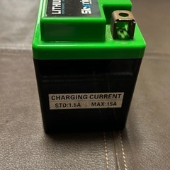 【価格交渉アリ】　バイク用　リチウムイオンバッテリーの画像