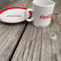 Coca-Cola カップ・ソーサーセット 1999年製の画像