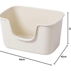 猫トイレ、大きめの画像