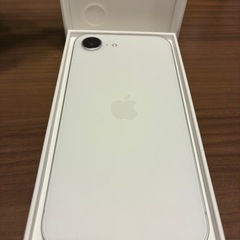 Apple iPhone16e ホワイト SIMフリー バッテリー100%の画像
