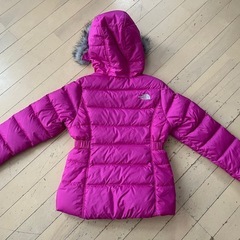 ノースフェイス  ダウン　150センチ　の画像