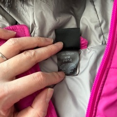 ノースフェイス  ダウン　150センチ　の画像